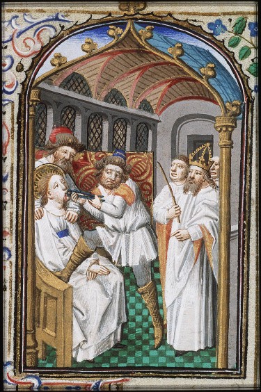 Biblioteca Nacional de Holanda. Manuscrito KB 74 G 37 a. Mediados del siglo XV.