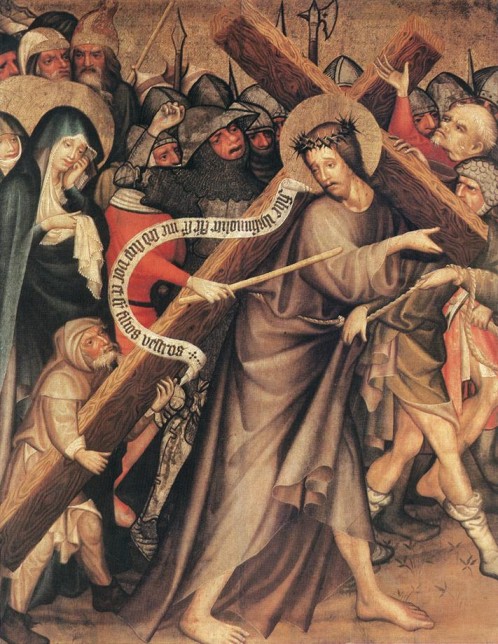 Maestro Thomas de Coloswar. El camino del Calvario (Esztergom, Museo Cristiano). 1427.