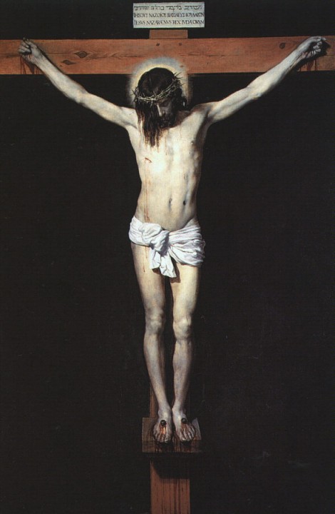 Velázquez. Crucifixión (Madrid, Museo del Prado). 1632. 