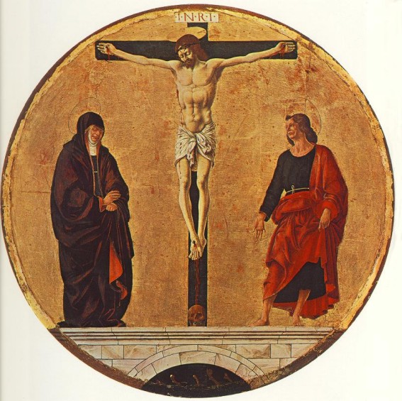 Francesco del Cossa. Crucifixión (Washington, National Gallery). 1473.