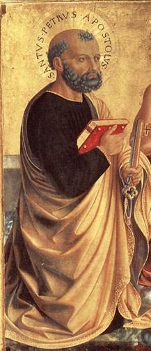 Benozzo Gozzoli. San Pedro (Perugia, Galleria Nazionale dell'Umbria). 1456.