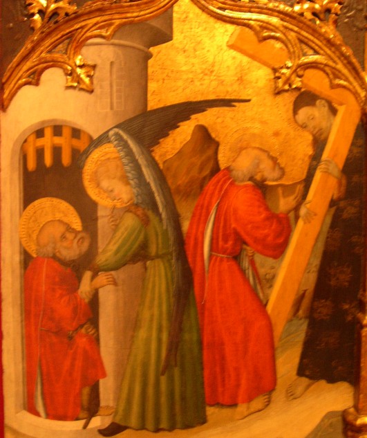 Bernat Martorell. Retablo de Púbol (Gerona, Museu d'Art). 1437.