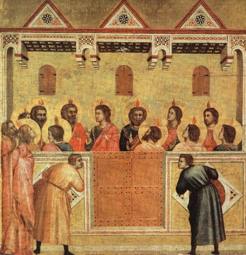 Giotto. Pentecost&eacute;s (Londres, National Gallery). 1300-1310.