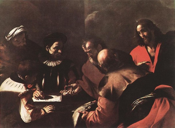 Mattia Preti. El pago del tributo (Milán, Pinacoteca Brera). 1640.
