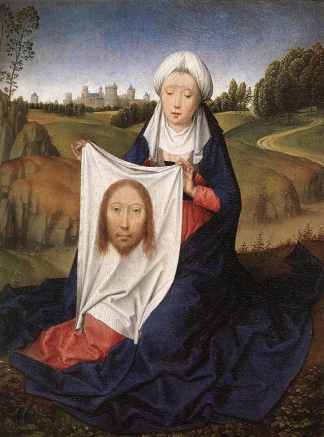 Hans Memling. La Ver&oacute;nica (Washington, National Gallery of Art). 1483.