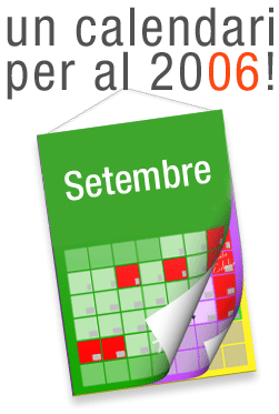 Un Calendari per al 2006! Setembre