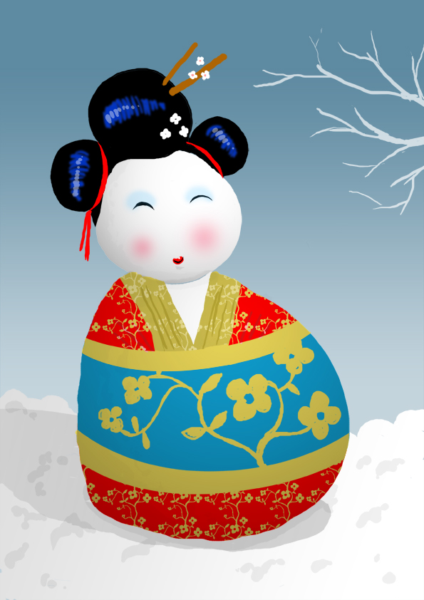 El ninot geisha