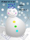 El beb&egrave; de la neu