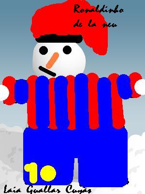 Ronaldinho de la neu