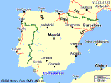 Mapa de Espaa, Europa. cortesa de Golden Mile Inmobiliaria