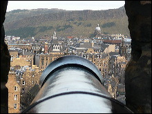 desde las murallas del Edimburgh Castle