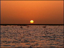 Puesta de Sol desde Segou