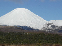 Volcán del parque del Tongariro