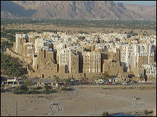 Los rascacielos del desierto en Shibam