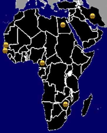 img. mapa Àfrica amb botons