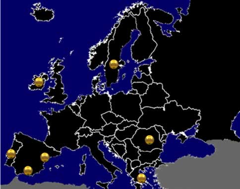 img. mapa Europa amb punts