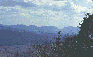 A view of the Catskill Mountains