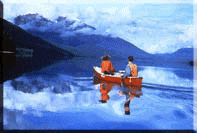 Kayaking in Yellowstone