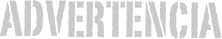 Advertencia