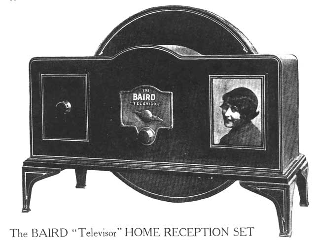 Televisor de Baird de 1930.