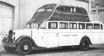 Viajera imperial Hispano - Suiza sobre chasis de camion T-69 en 1931.