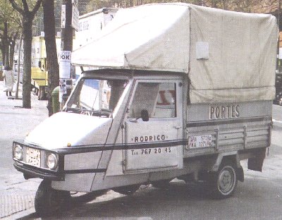 Motocarro TRIMACAR de 1974.