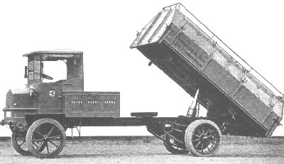Dumper Hansa - Lloyd con propulsin electrica de 1920.