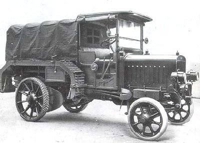 Camion de gasolina FIAT de 1915.