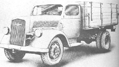 Camion Opel de 1937.