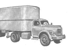 Trailer REO de 1954.