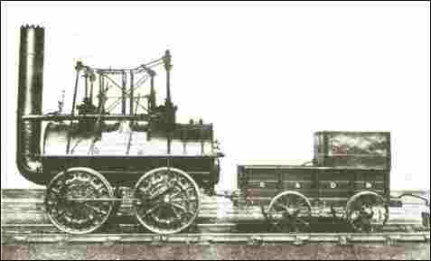 Locomotora de 1824.