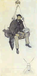 Rusiñol pintat per Ramon Casas
