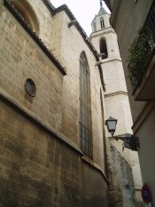 Un carrer de la Vilafranca medieval