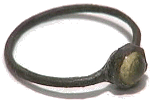 Fabregada. Anell. Excavaci� dirigida per M.Sancho. Foto (X.Xort�).