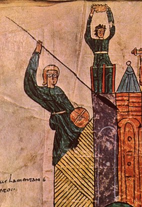 Beatus de la Seu d'Urgell. Setge de Jerusalem. Finals del segle X. MDSU.