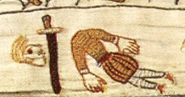 Bayeux. Fragment del tap�s. Segle XI. Autoritzaci� Ciutat de Bayeux.