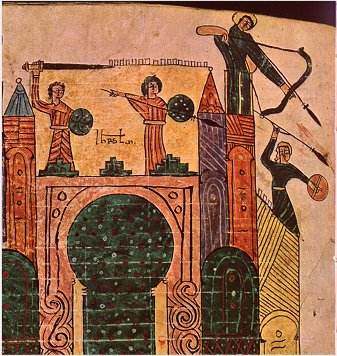 Setge de Jerusalme. Beatus de la Seu d'Urgell. Segle X. MDSU.