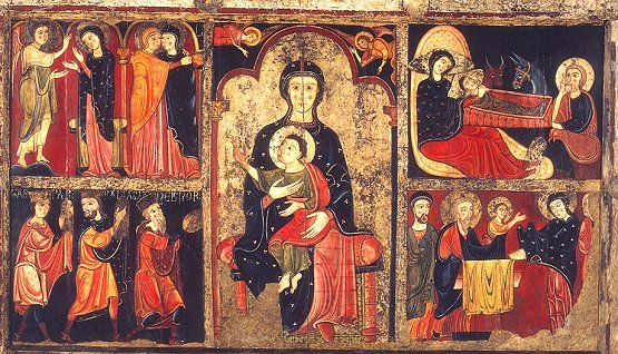 Avi�. Frontal d'altar. s.XII. MNAC. Foto(Calveras/M�rida/Sagrist�)