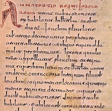 Lletra visigtica. Beatus de la Seu d'Urgell. Segle XI. MDSU.