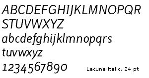 Lacuna Italic