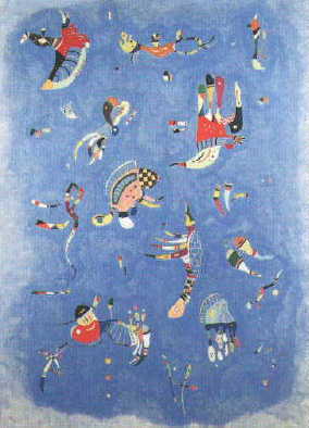 Bleu de ciel. Kandinsky, 1940