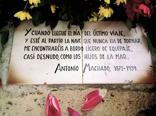 Tumba de Antonio Machado