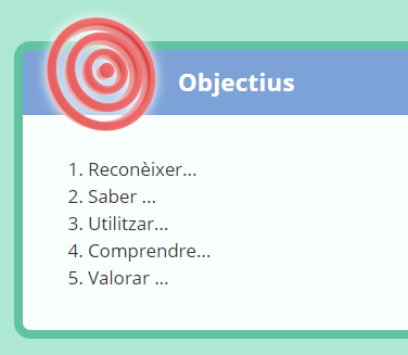 iDevice Objectius