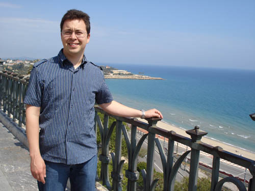 Fernando a Tarragona, abril de 2007