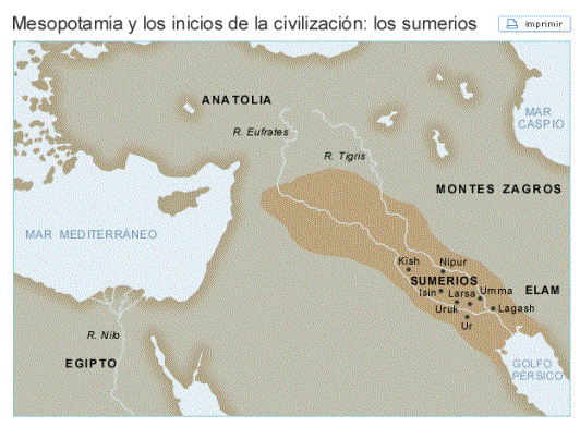 Mesopotamia y los inicios de la civilizacin