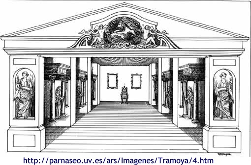 Escena del teatro cortesano