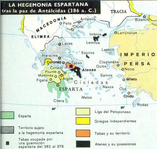 Mapa De Esparta