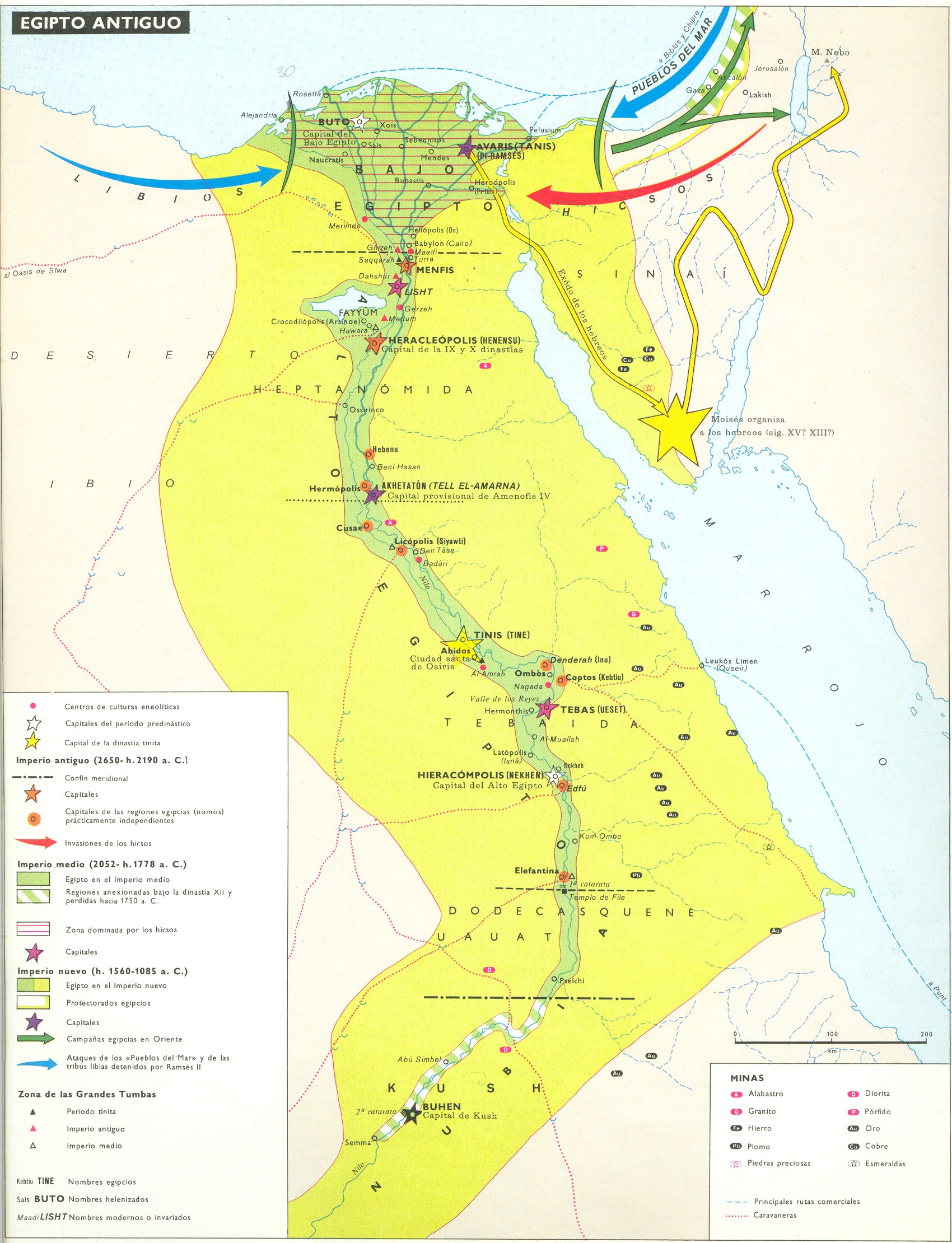 Mapa 5b Egipto Clásico.