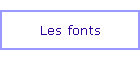 Les fonts