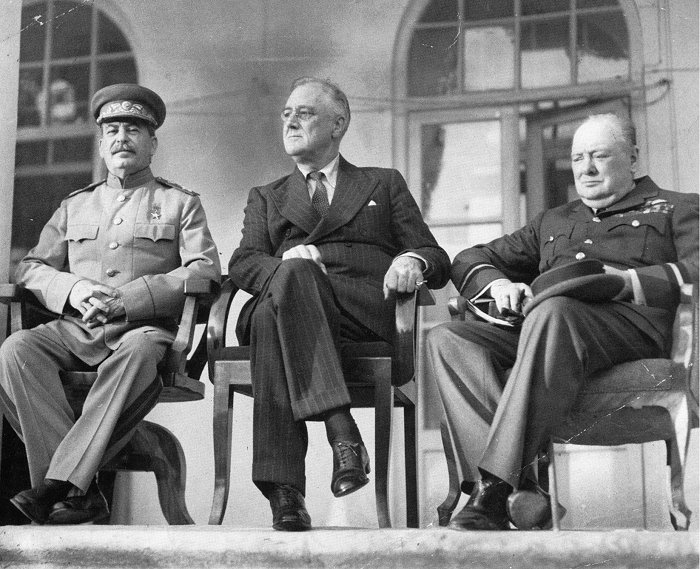 La conferència de Teheran [28 de novembre- 1 de desembre de 1943